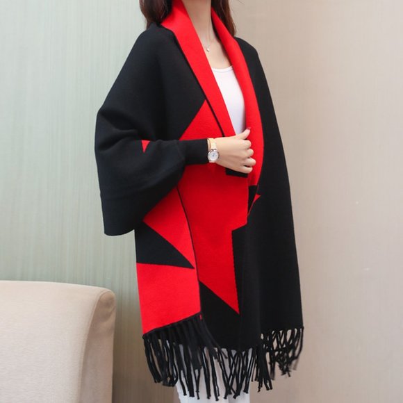 DOUBLE SIDED WRAP RED/BLACK - Picture 8 of 12